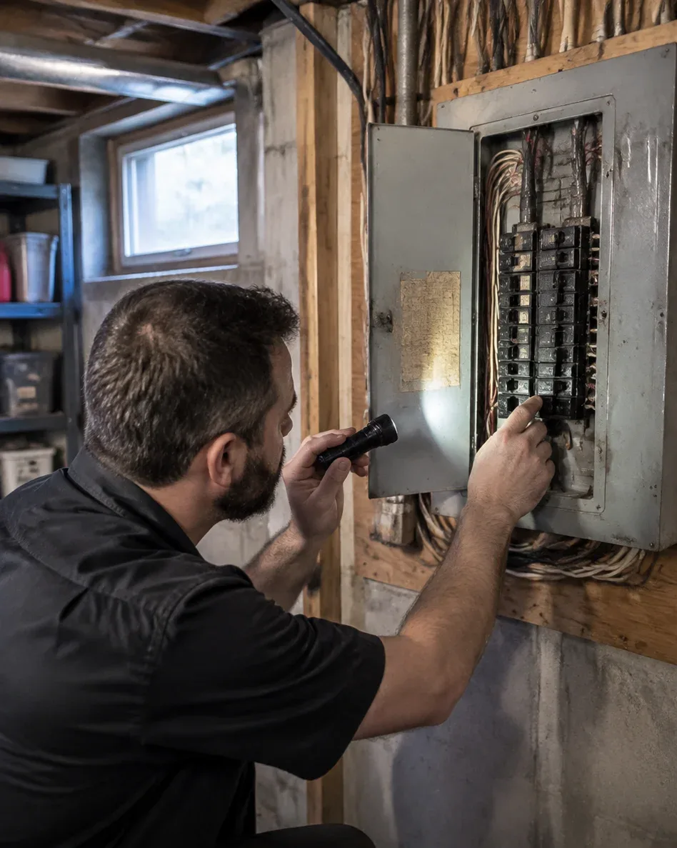 Electrical panel upgrade in Stoney Creek home